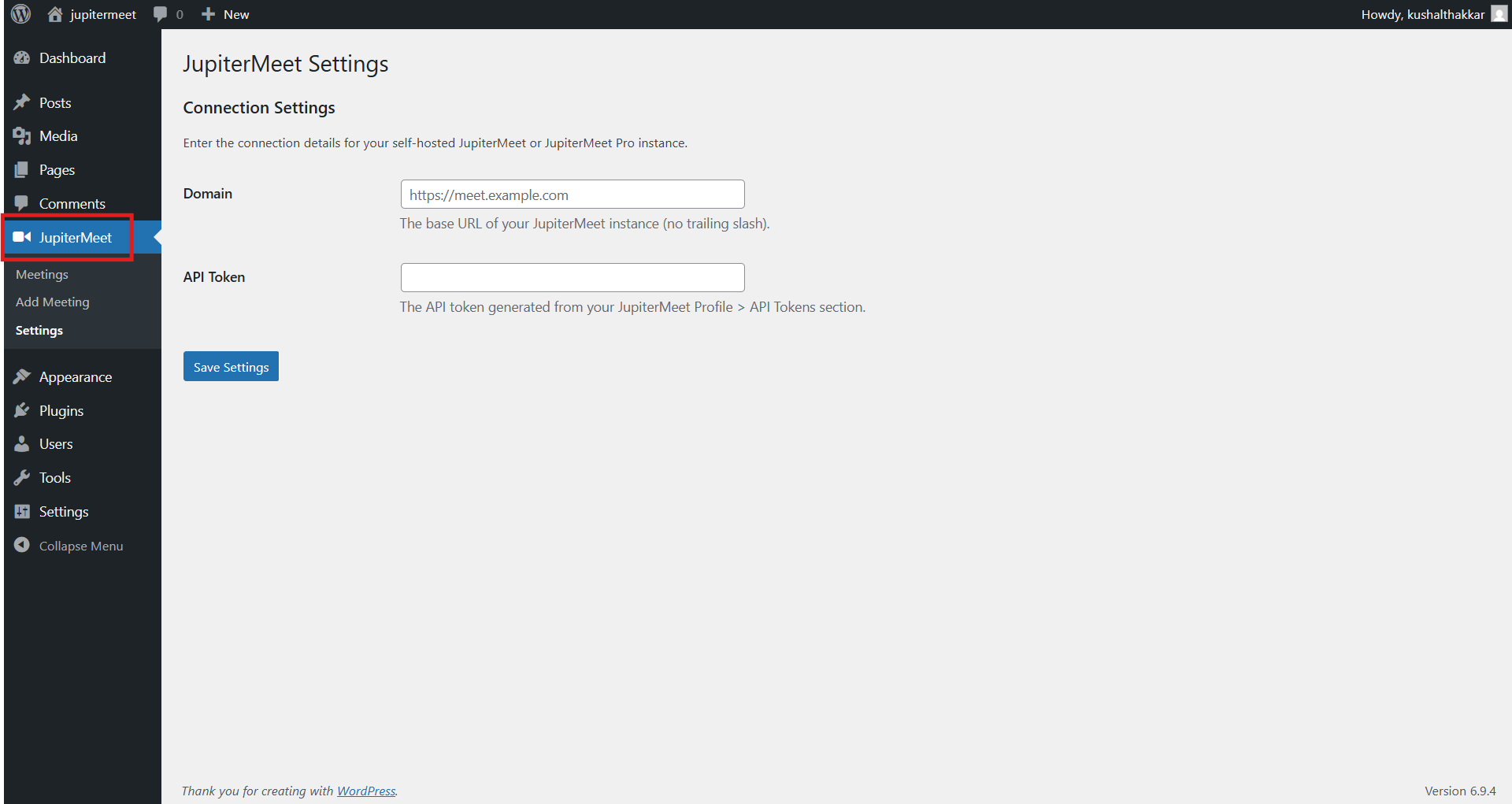 Configure Plugin